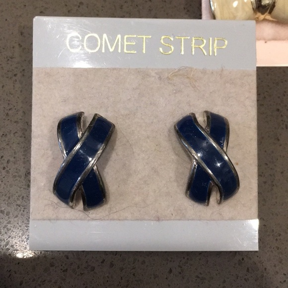 NWT 1980s vintage earrings - Picture 3 of 4